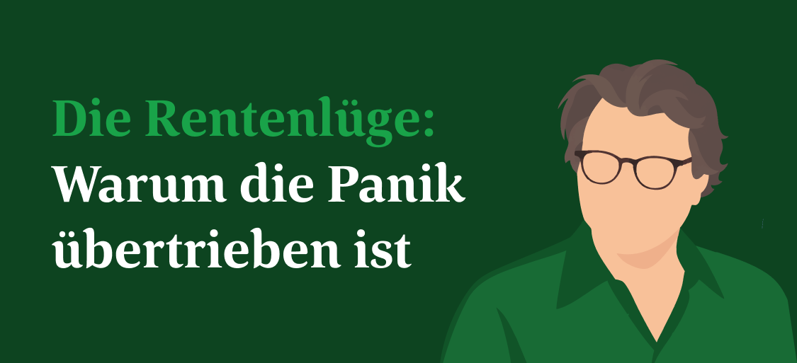 Illustration: Frau unterschreibt ihr Testament am Schreibtisch, Tag des Testaments