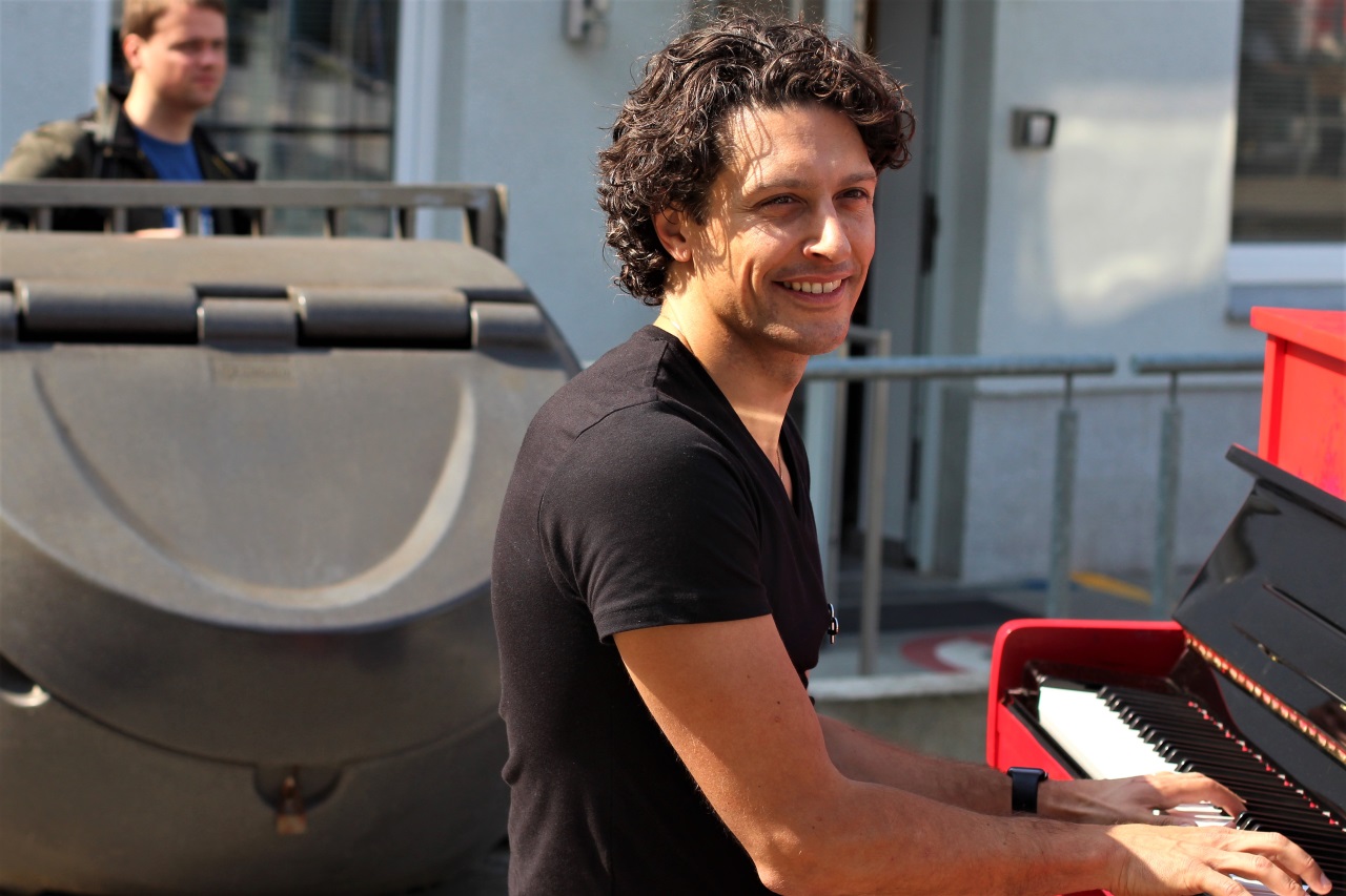 David Ianni am Klavier