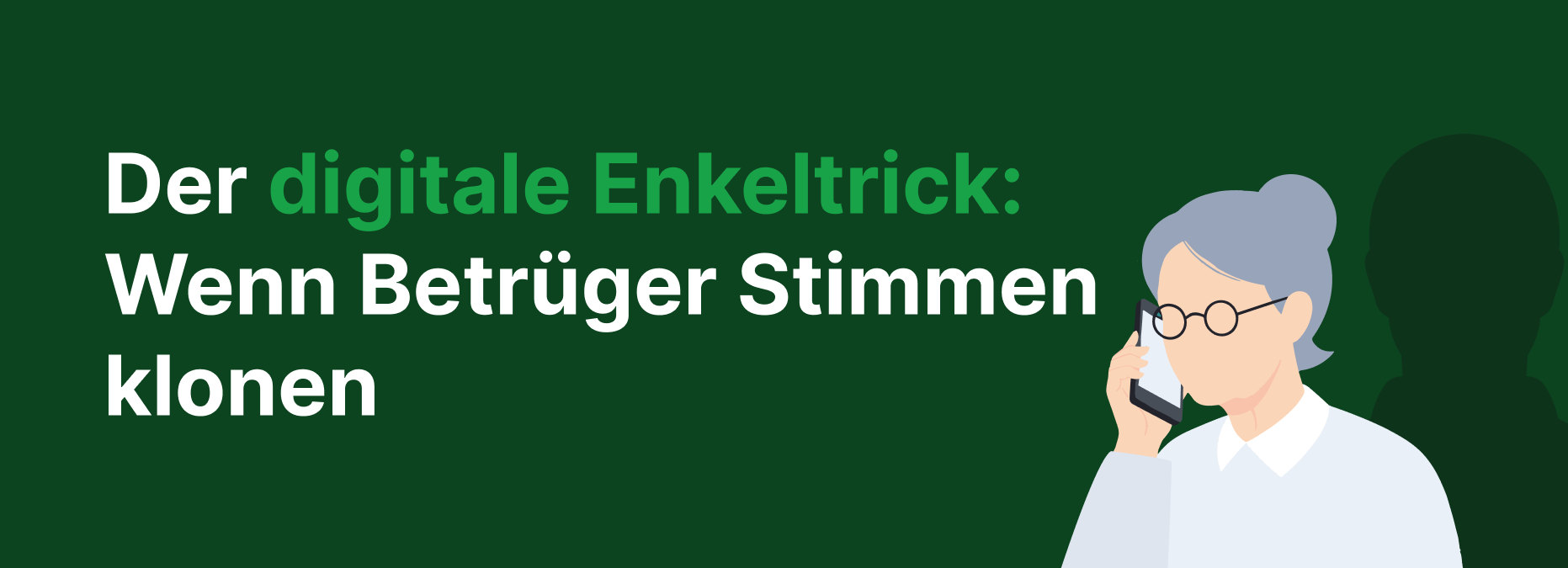 Der digitale Enkeltrick: Wenn Betrüger Stimmen klonen