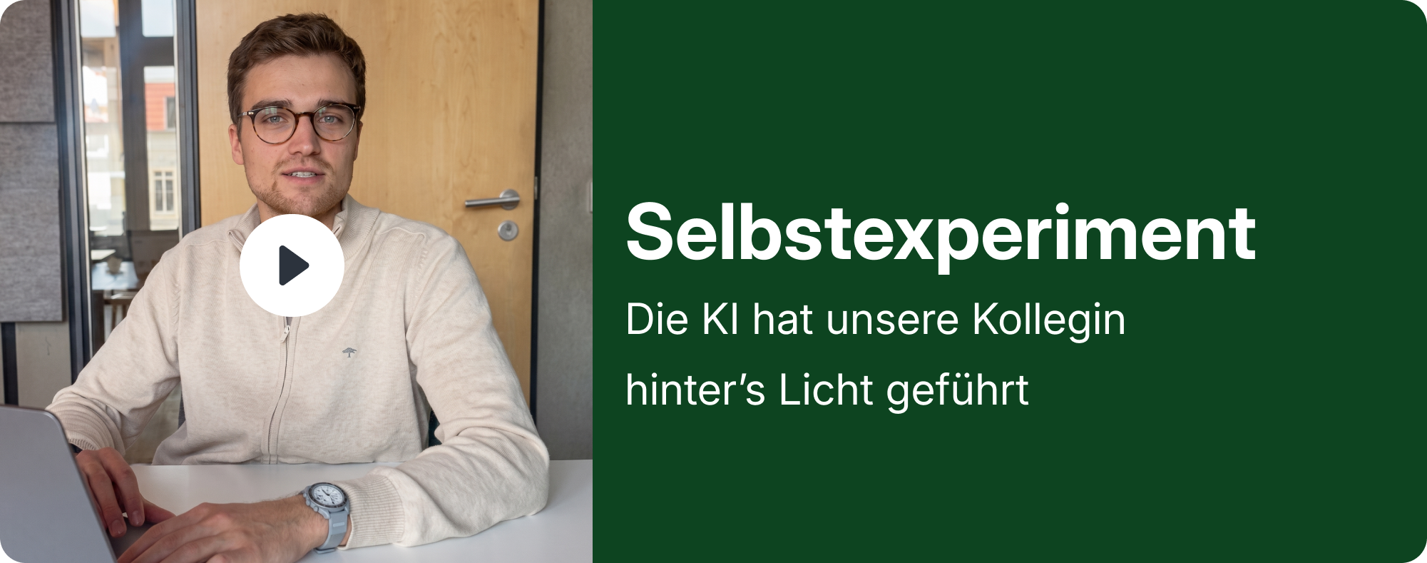 Selbstexperiment mit KI