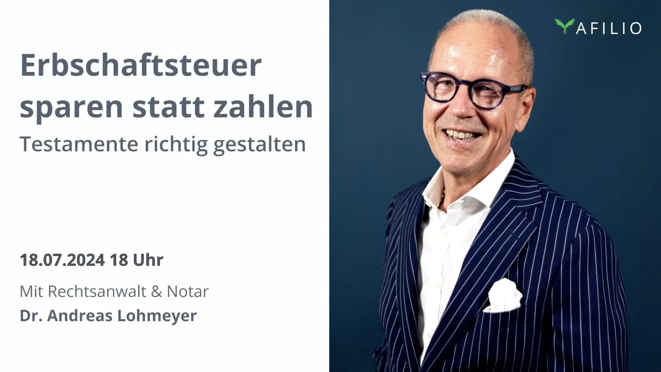 Erbschaftsteuer sparen statt zahlen