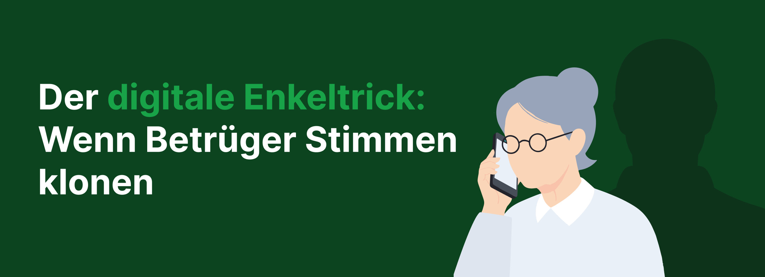 Der digitale Enkeltrick: Wenn Betrüger Stimmen klonen