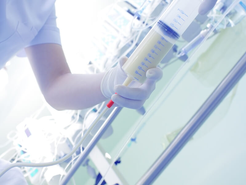 künstliche Ernährung im Krankenhaus
